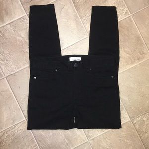 LOFT Black Skinny Ankle Leggings